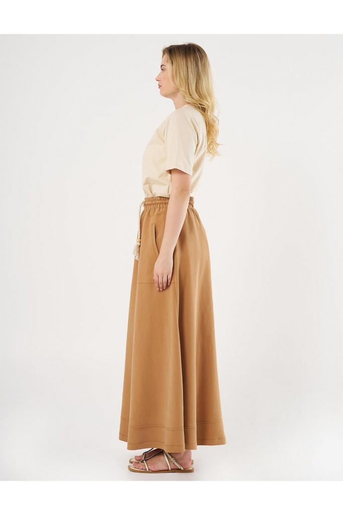 KAYRA  Torba Cepli Yüksek Bel Etek 72003