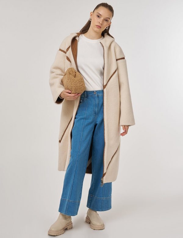 KAYRA Çift Taraflı Peluş Kaban 17032