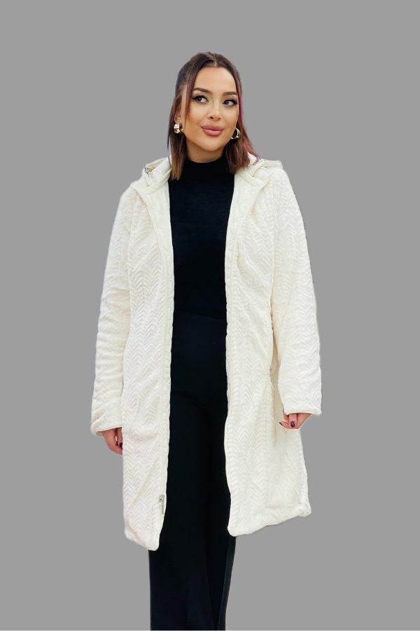 KAYRA Kapüşonlu Çift Taraflı Mont 27302