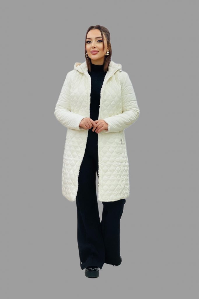 KAYRA Kapüşonlu Çift Taraflı Mont 27302