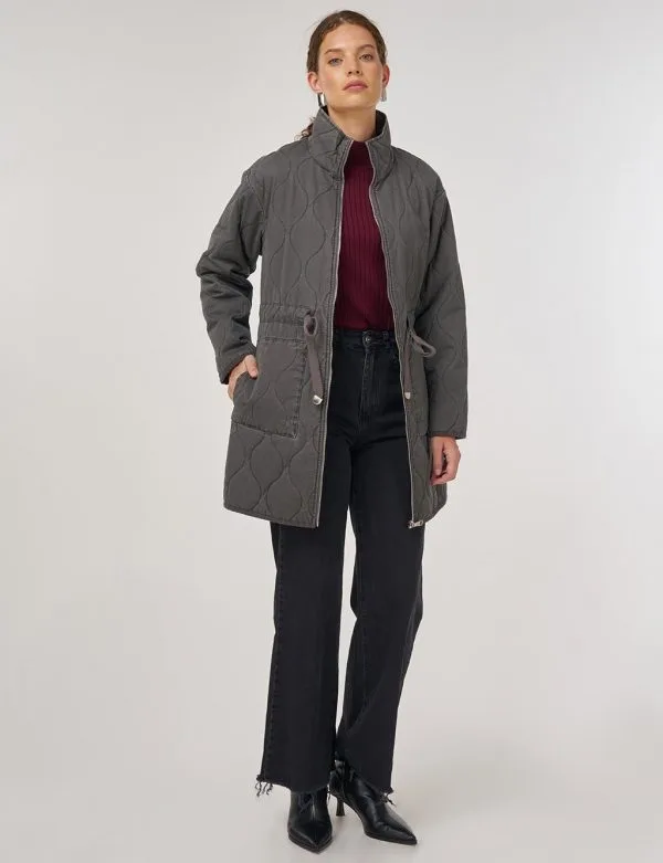 KAYRA Yaka Anorak Mont 27348