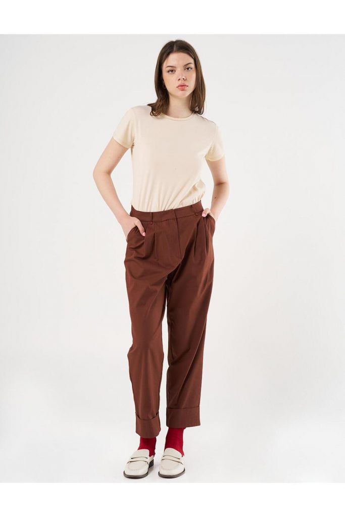 KAYRA Duble Paça Havuç Kesim Pantolon 19008