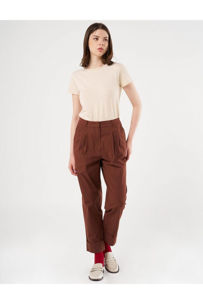 KAYRA Duble Paça Havuç Kesim Pantolon 19008