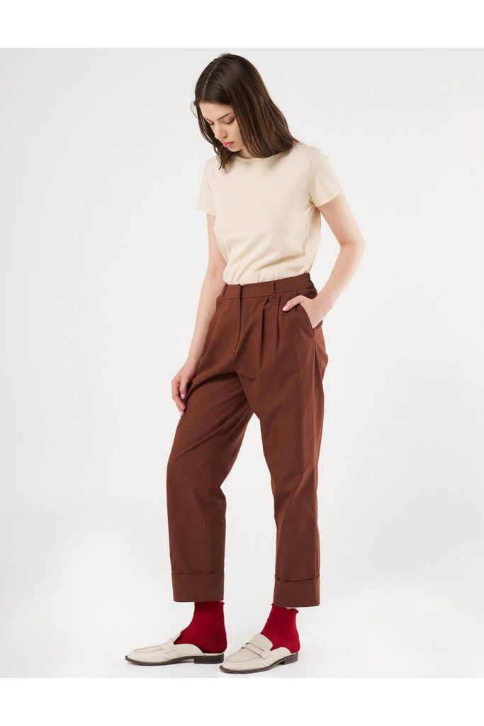 KAYRA Duble Paça Havuç Kesim Pantolon 19008