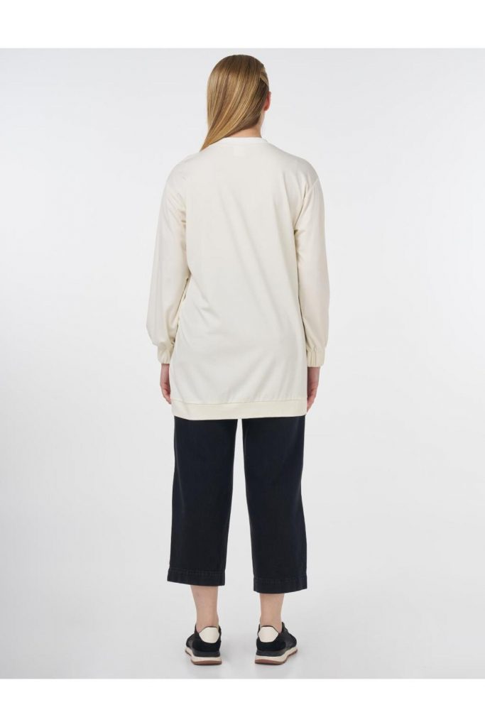 KAYRA Kelebek Nakışlı Sweatshirt  70033