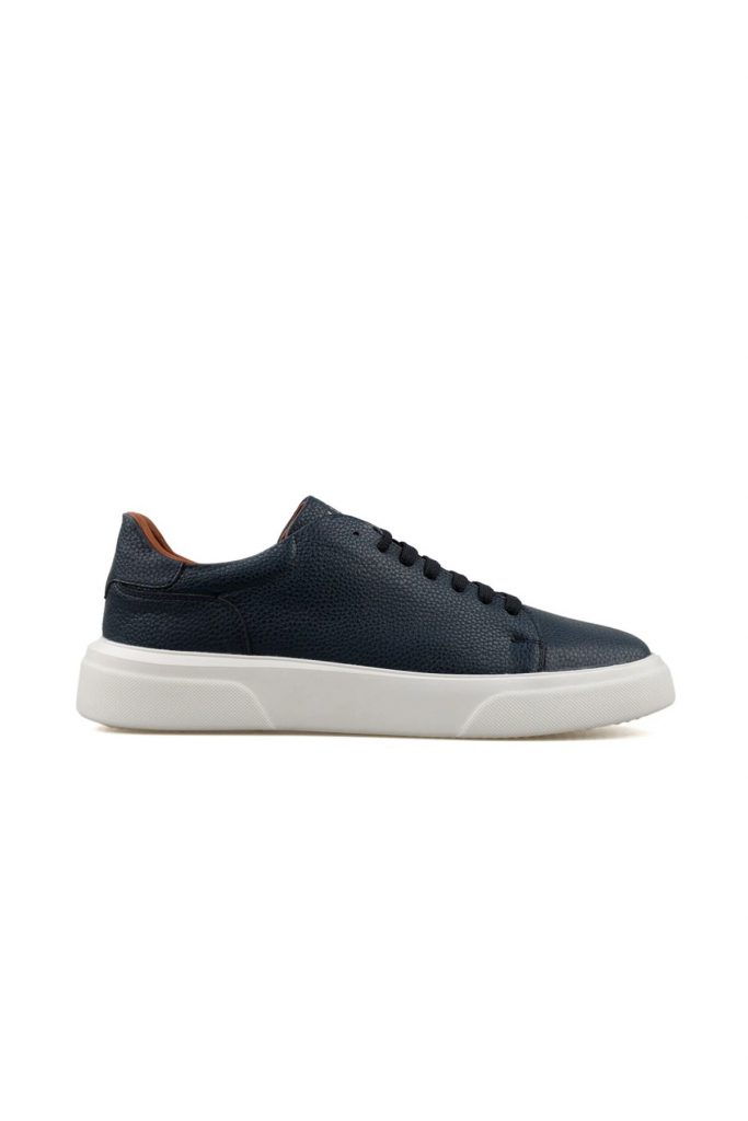 LUFİAN Tommy Erkek Deri Sneaker 111230280 - Lacivert