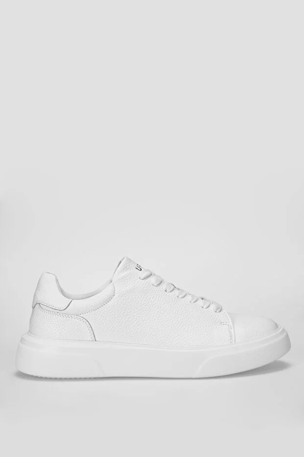 LUFİAN Tommy Erkek Deri Sneaker Ayakkabı 112230222 - Beyaz