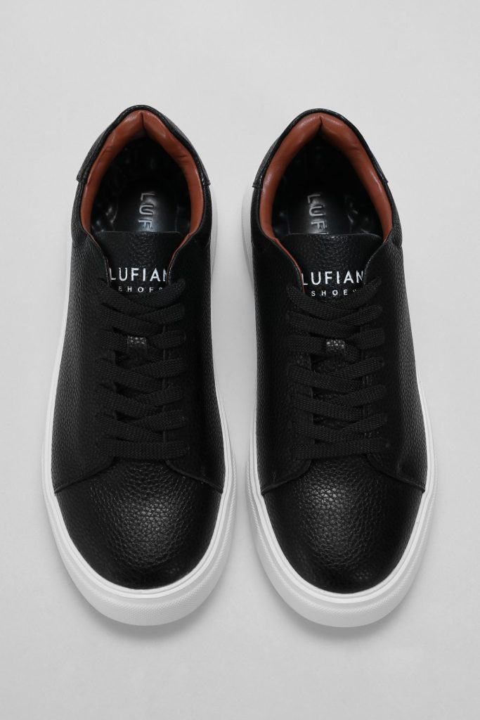 LUFİAN Tommy Erkek Deri Sneaker Ayakkabı 112230222 - Siyah