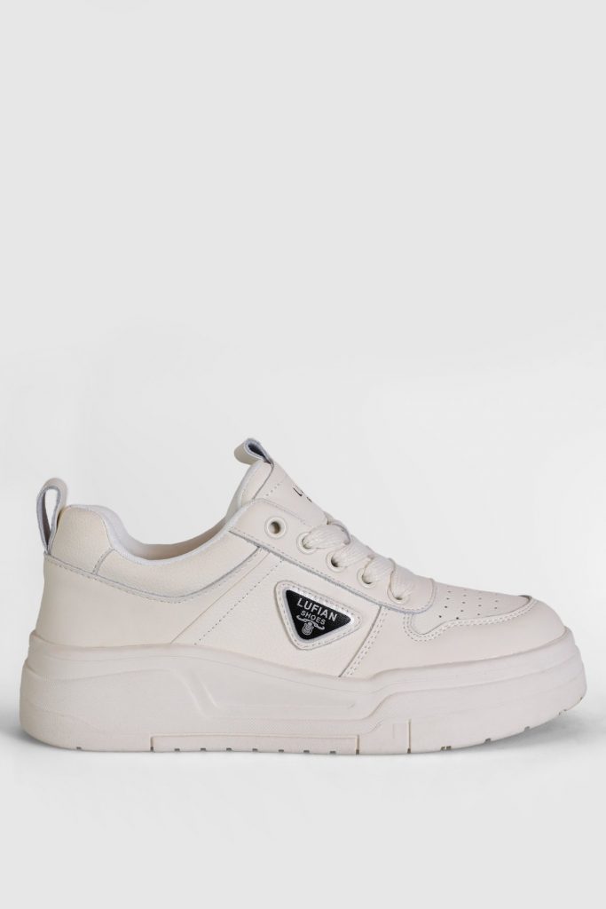 LUFİAN Jennıfer Kadın Sneaker Ayakkab 122230050 - Beyaz