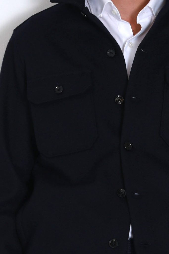 LUFİAN  Barena Erkek Basic Gömlek Slim Fit 112010666 - Lacivert