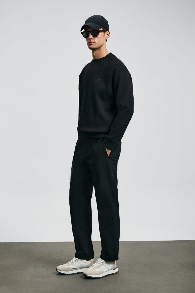 LUFİAN Grant Erkek Sweatshirt 112030179 - Siyah