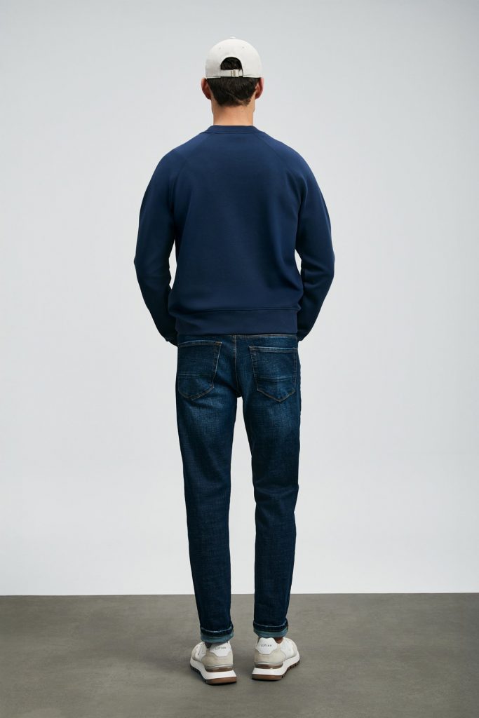 LUFİAN Grant Erkek Sweatshirt 112030179 - Lacivert