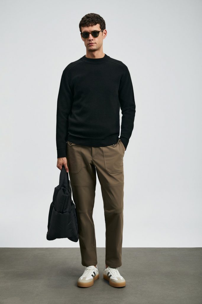 LUFİAN Herman Erkek Kazak Koyu 112090159 - Siyah