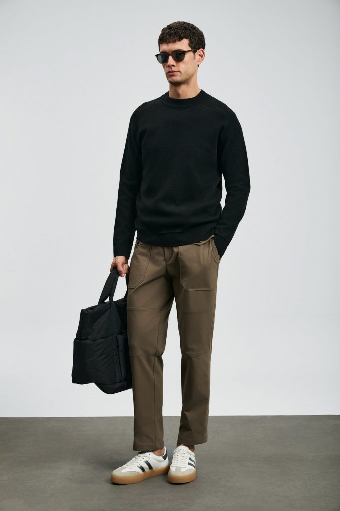 LUFİAN Herman Erkek Kazak Koyu 112090159 - Siyah