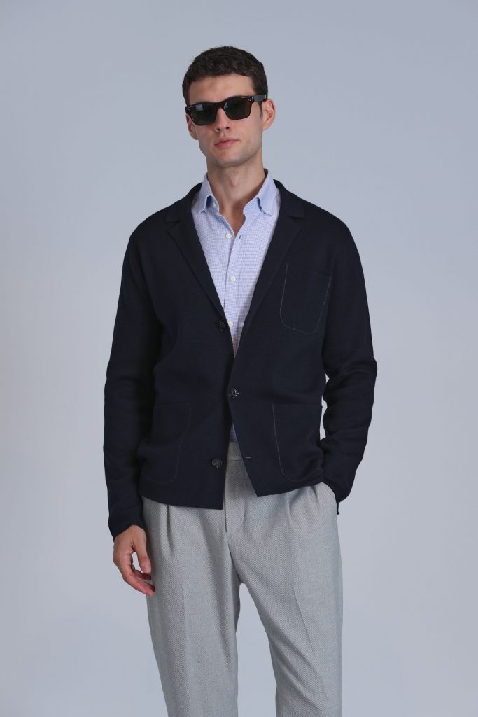 LUFİAN Leader Erkek Hırka 112100068 - Lacivert