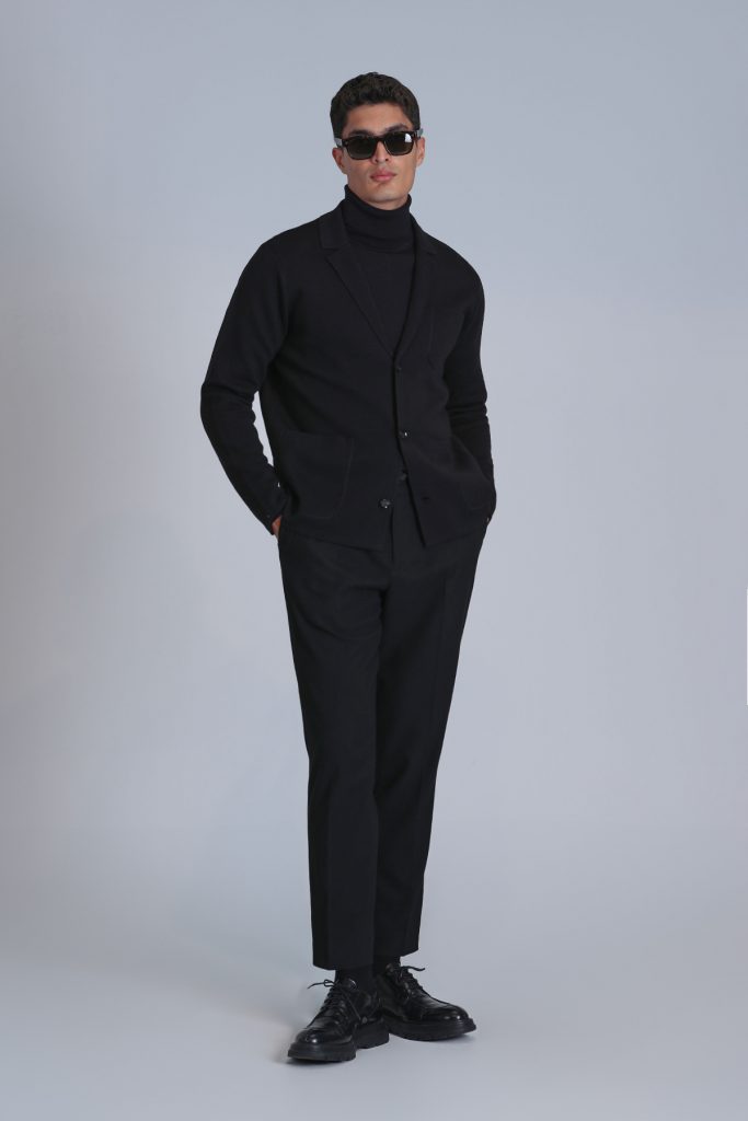 LUFİAN Leader Erkek Hırka 112100068 - Siyah