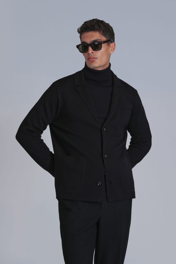 LUFİAN Leader Erkek Hırka 112100068 - Siyah