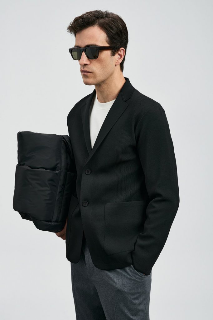 LUFİAN Andre Erkek Hırka 112100070 - Siyah