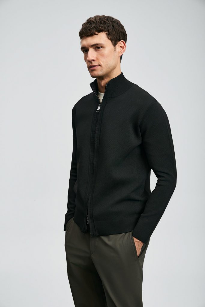 LUFİAN Enrıco Erkek Hırka 112100071 - Siyah