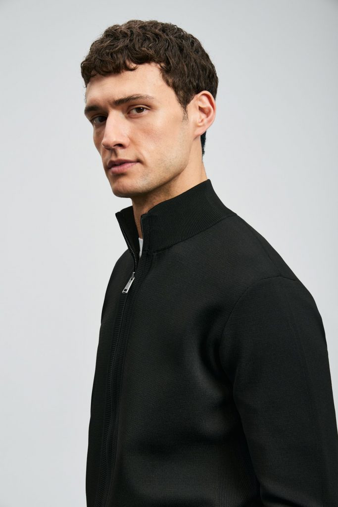 LUFİAN Enrıco Erkek Hırka 112100071 - Siyah