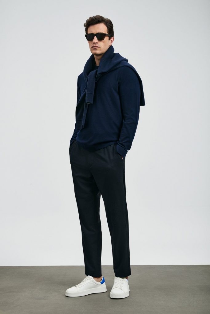 LUFİAN Dean Erkek Kazak 112090148 - Lacivert