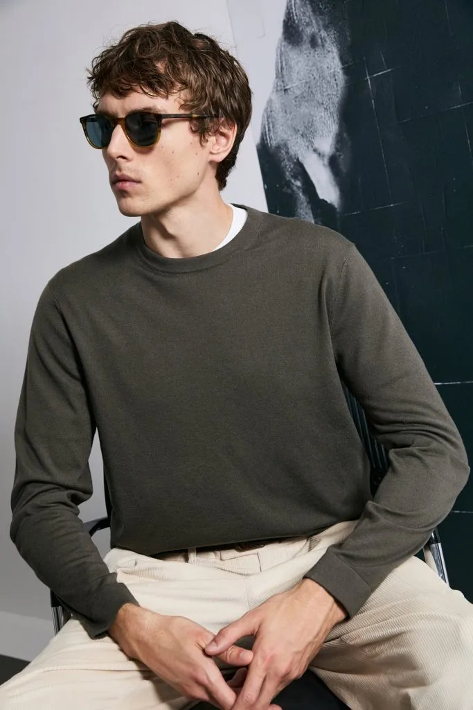 LUFİAN Dean Erkek Kazak 112090148 - kahve