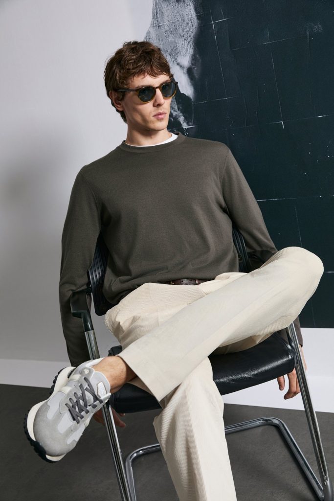 LUFİAN Dean Erkek Kazak 112090148 - kahve