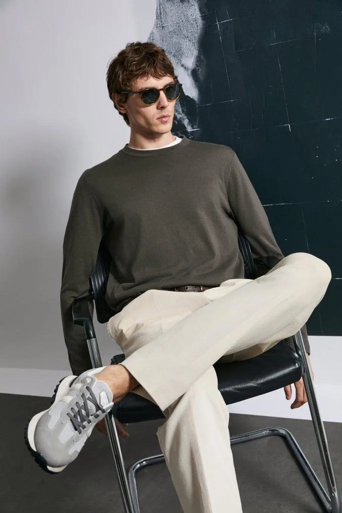 LUFİAN Dean Erkek Kazak 112090148 - kahve