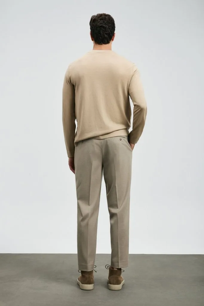 LUFİAN Dean Erkek Kazak 112090148 - BEJ