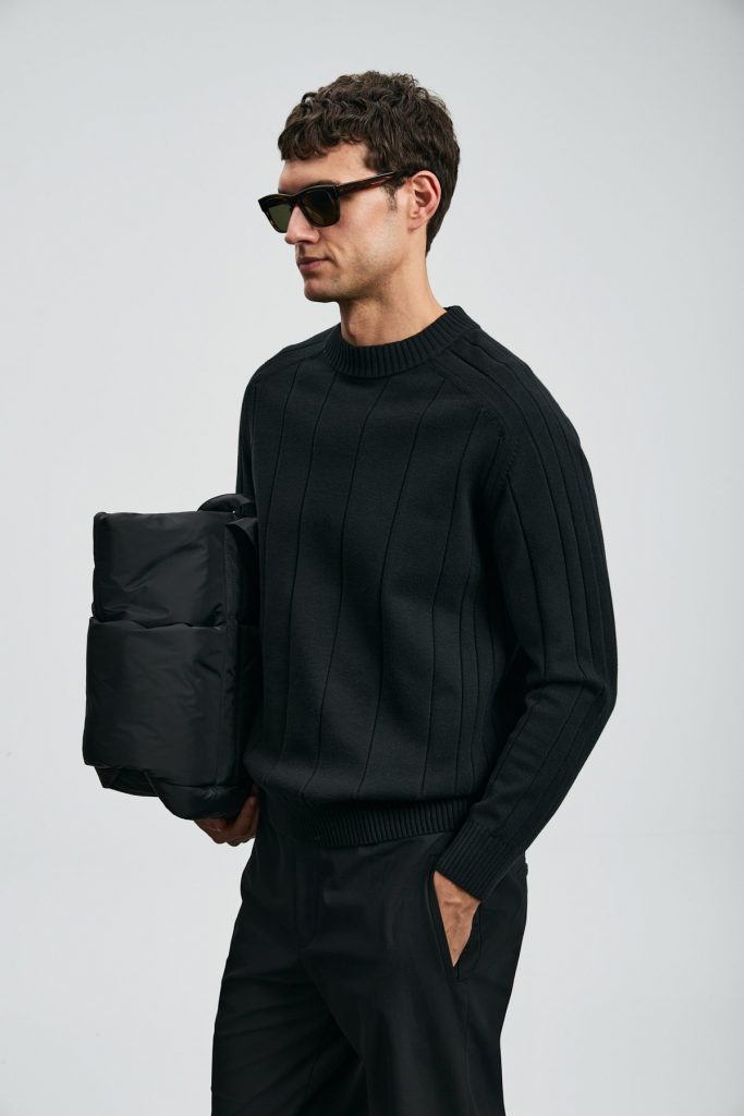 LUFİAN Grand Erkek Kazak 112090165 - Siyah