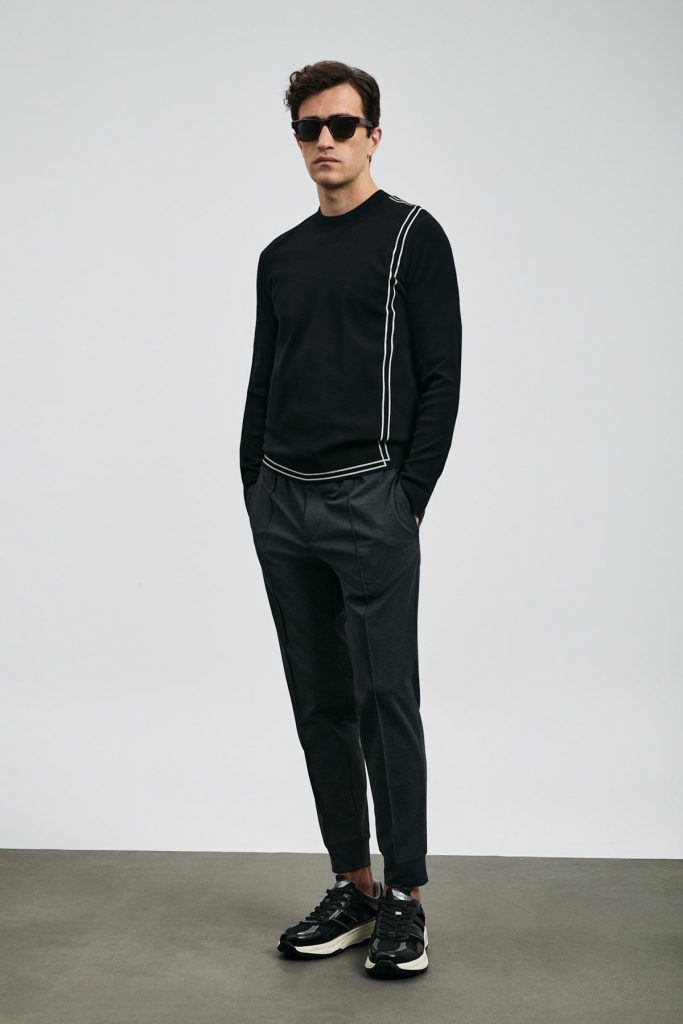 LUFİAN Farm Erkek Kazak 112090166 - Siyah