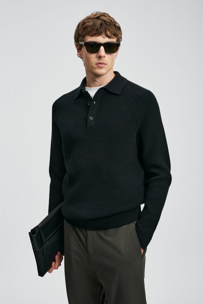 LUFİAN Rufus Erkek Kazak 112090170 - Siyah