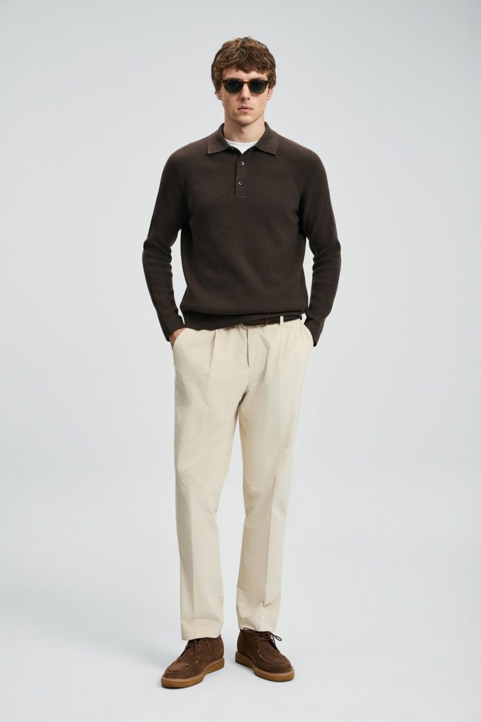 LUFİAN Rufus Erkek Kazak 112090170 - kahve