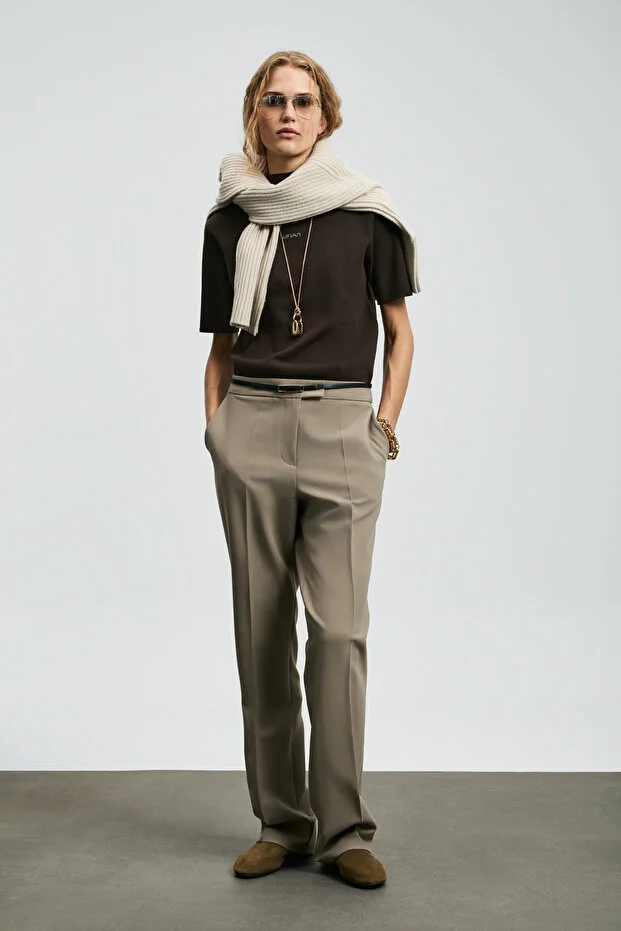 LUFİAN Jessıca Kadın Kazak 122090039 - kahve