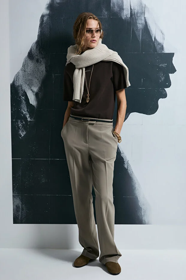 LUFİAN Jessıca Kadın Kazak 122090039 - kahve