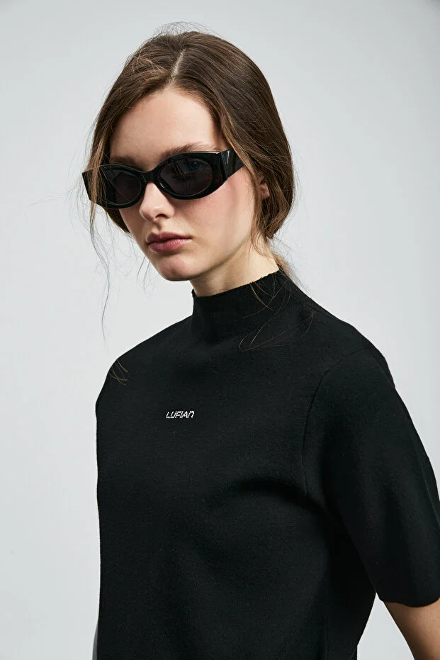 LUFİAN Jessıca Kadın Kazak 122090039 - Siyah