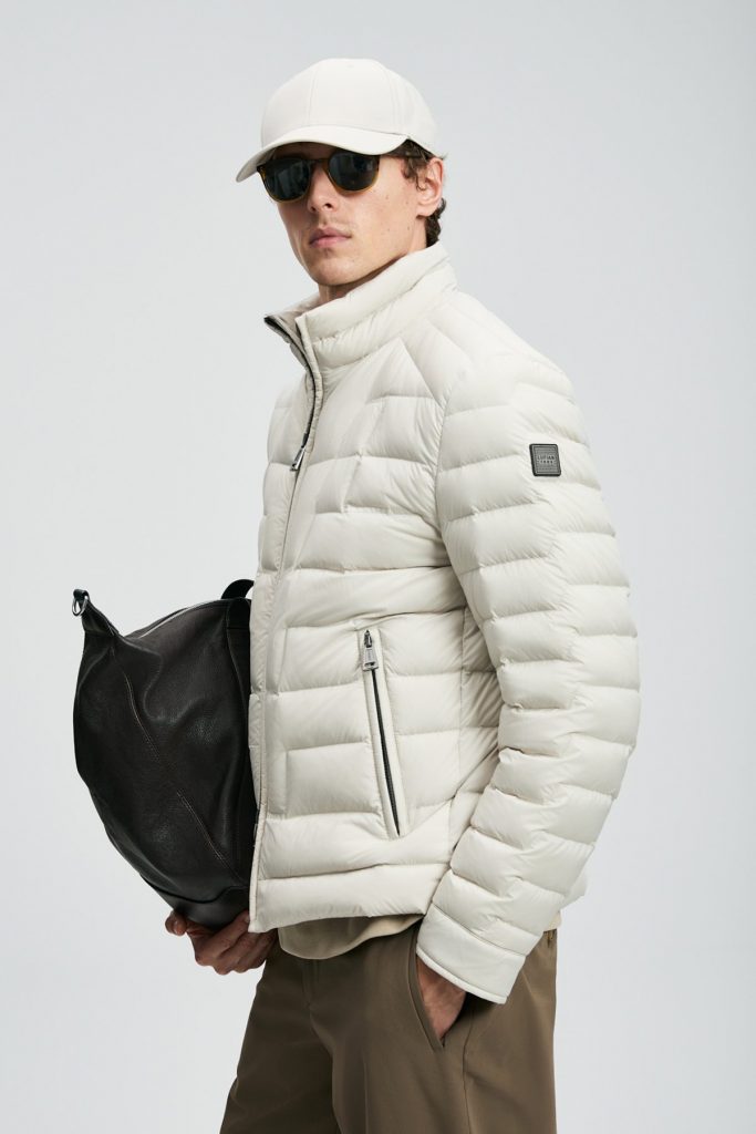 LUFİAN Lukas Kaz Tüyü Erkek Mont 112120245 - EKRU