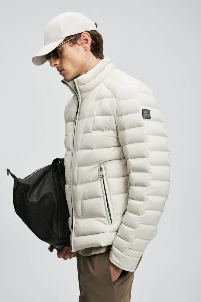 LUFİAN Lukas Kaz Tüyü Erkek Mont 112120245 - EKRU