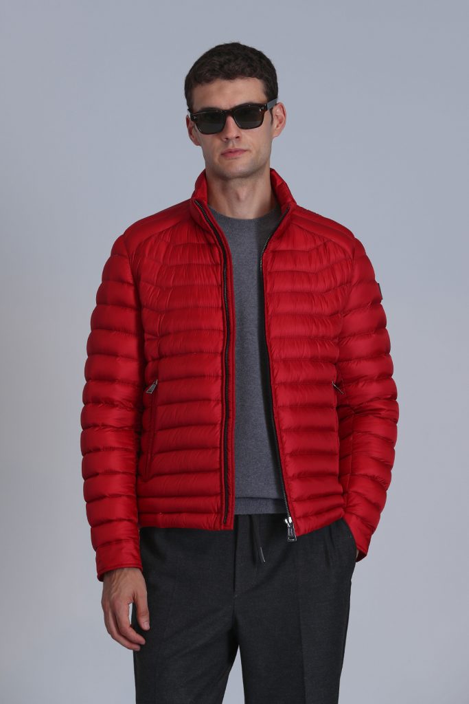 LUFİAN Andy Kaz Tüyü Erkek Mont 112120215 - KIRMIZI