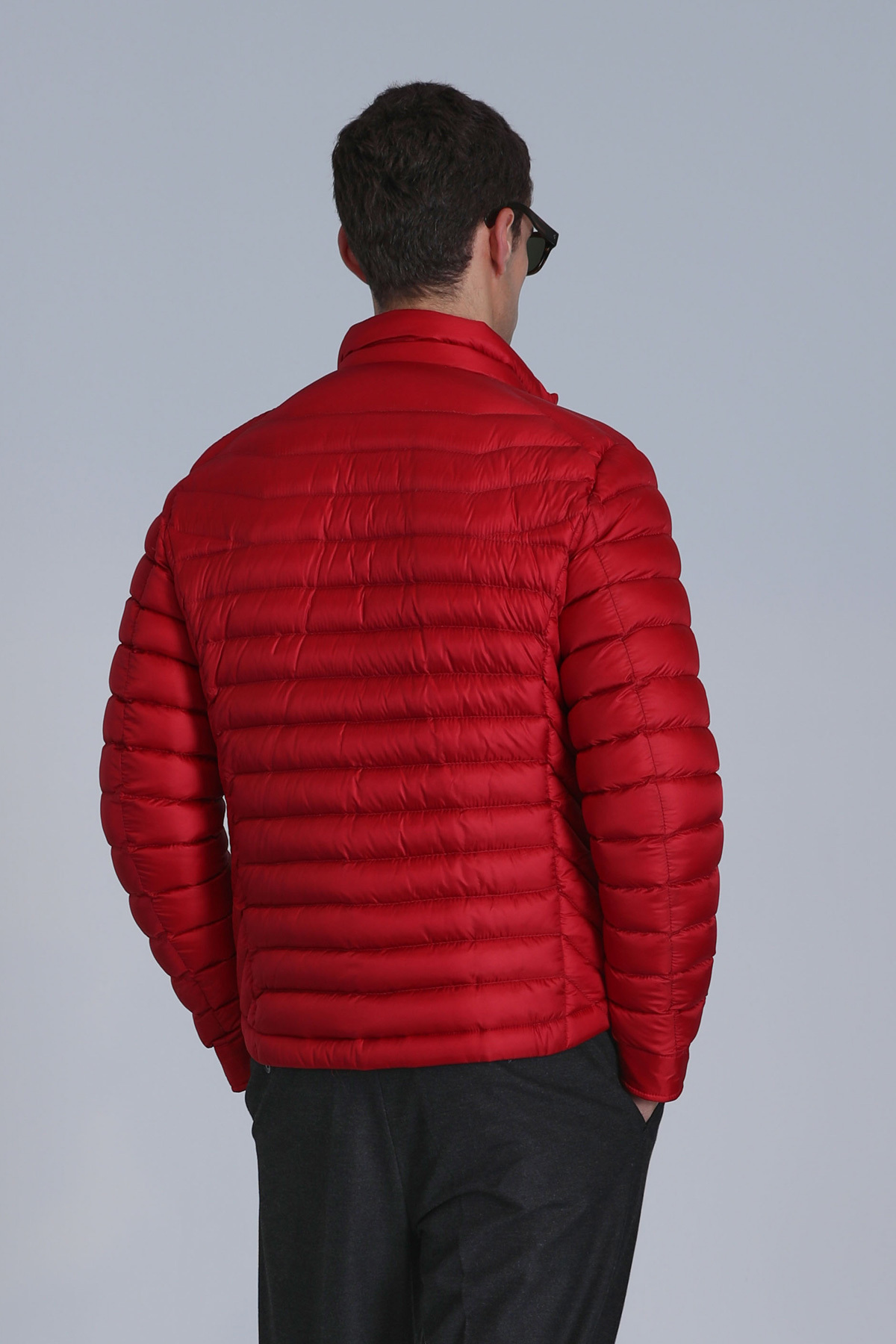 LUFİAN Andy Kaz Tüyü Erkek Mont 112120215 - KIRMIZI