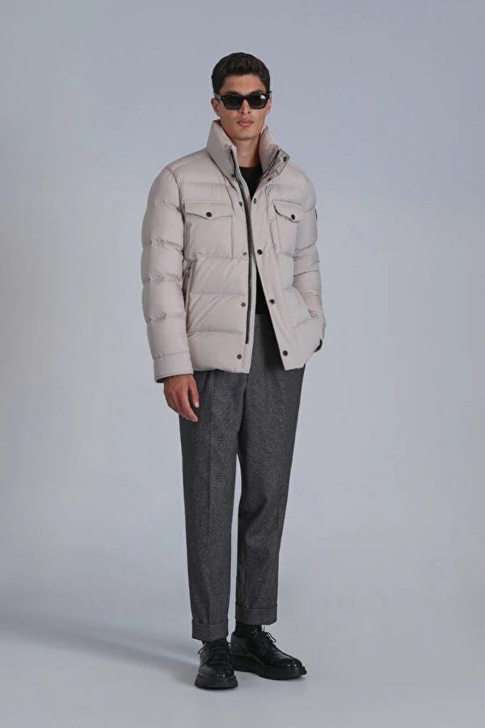 LUFİAN Genıus Kaz Tüyü Erkek Mont 112120224 - BEJ