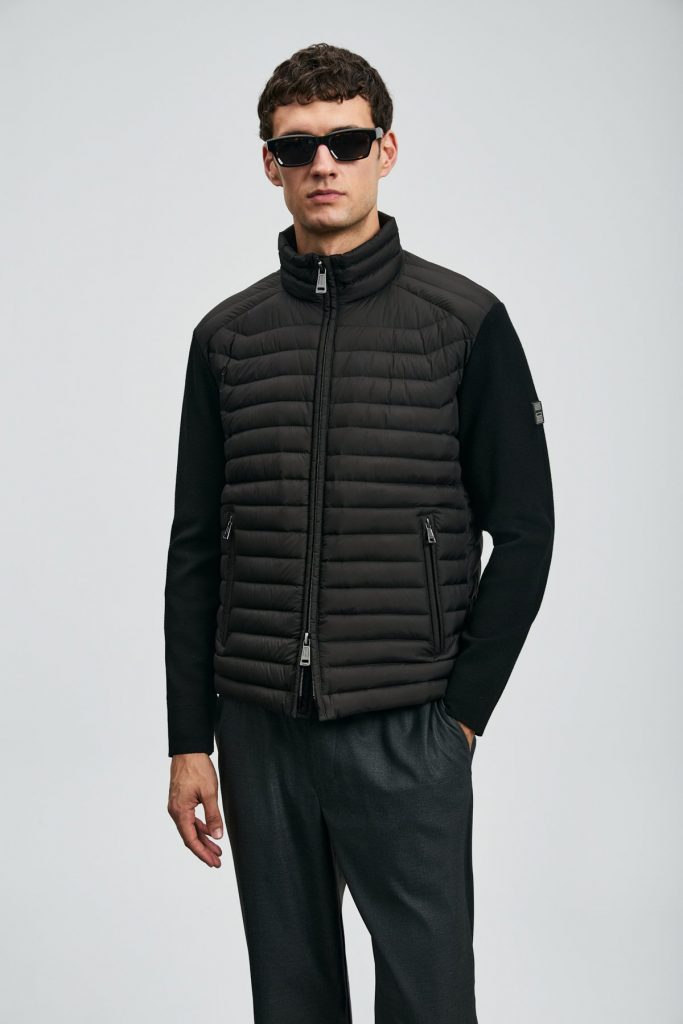 LUFİAN Sergıo Kaz Tüyü Erkek Mont 112120244 - Siyah