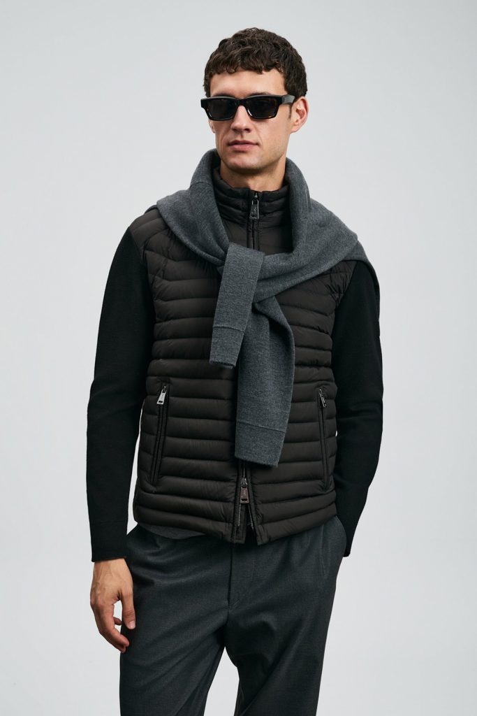 LUFİAN Sergıo Kaz Tüyü Erkek Mont 112120244 - Siyah