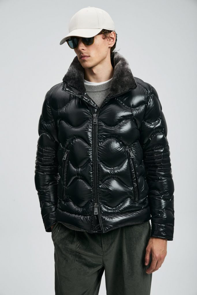 LUFİAN Roy Kaz Tüyü Erkek Mont 112120247 - Siyah