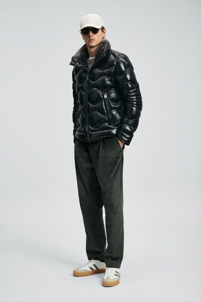 LUFİAN Roy Kaz Tüyü Erkek Mont 112120247 - Siyah