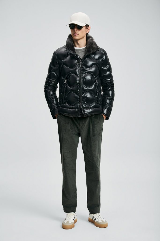 LUFİAN Roy Kaz Tüyü Erkek Mont 112120247 - Siyah