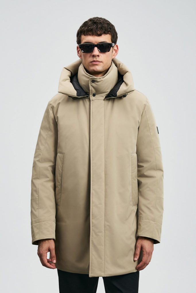 LUFİAN Donald Kaz Tüyü Erkek Mont 112120257 - BEJ