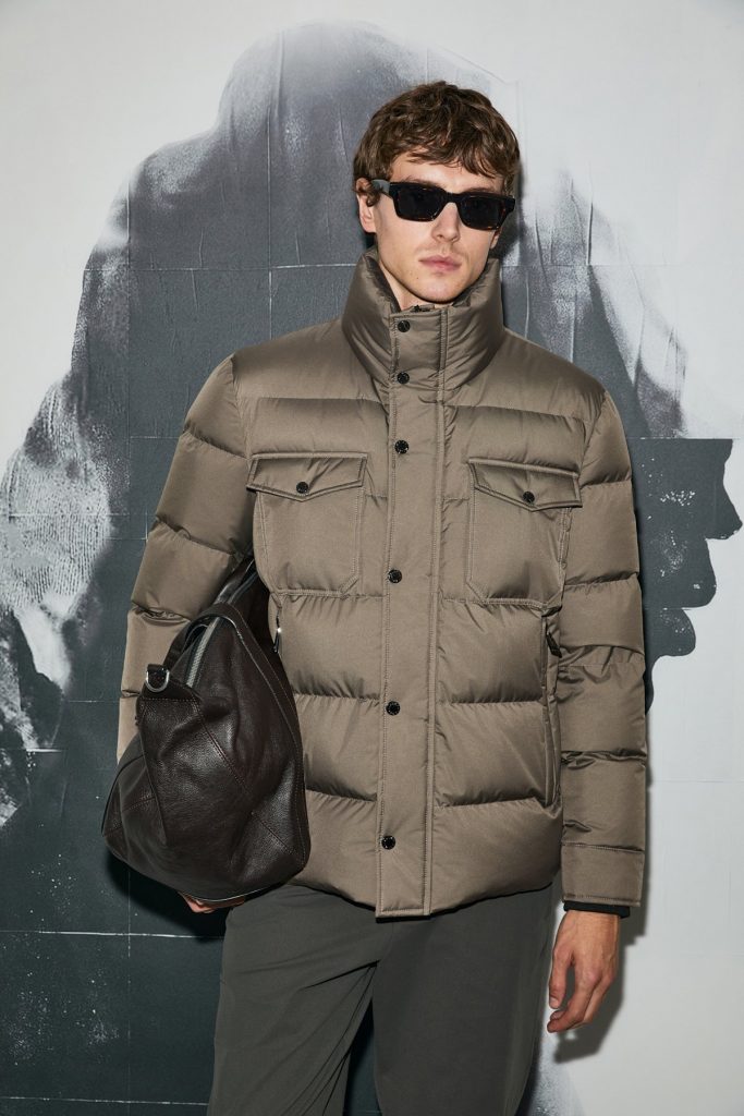 LUFİAN Genıous Kaz Tüyü Erkek Mont 112120258 - TOPRAK