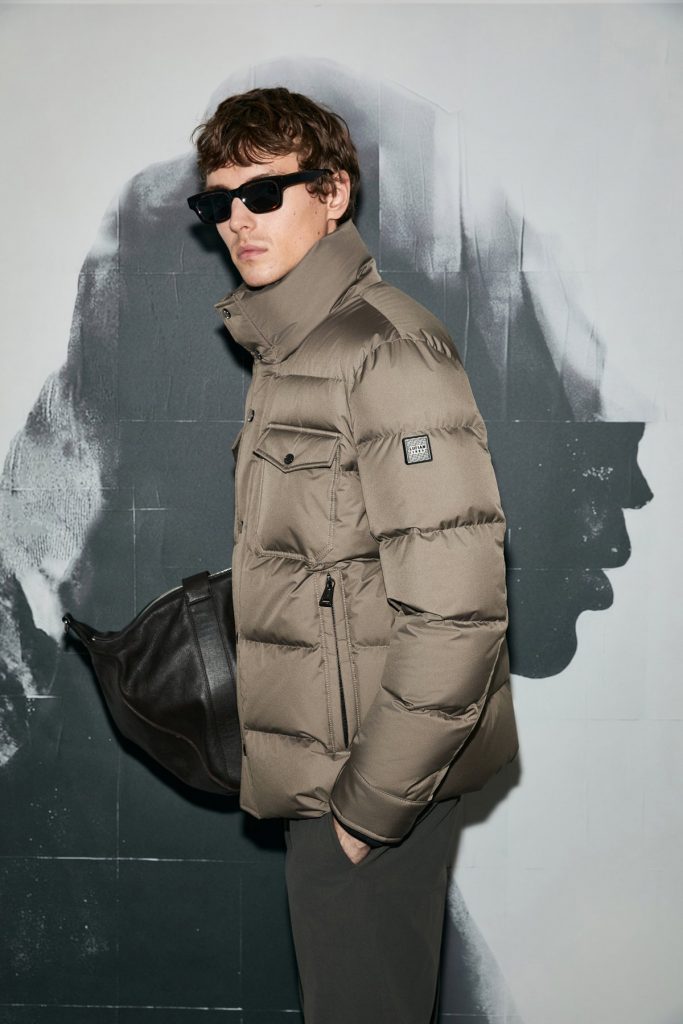 LUFİAN Genıous Kaz Tüyü Erkek Mont 112120258 - TOPRAK