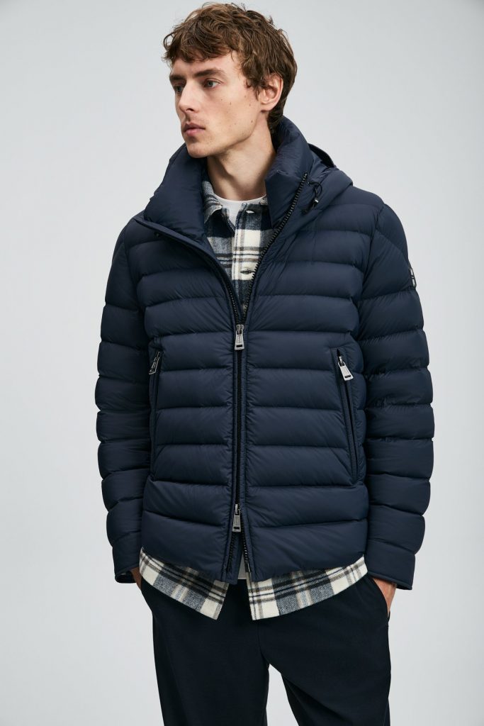 LUFİAN Gabrıel Kaz Tüyü Erkek Mont 112120259 - Lacivert